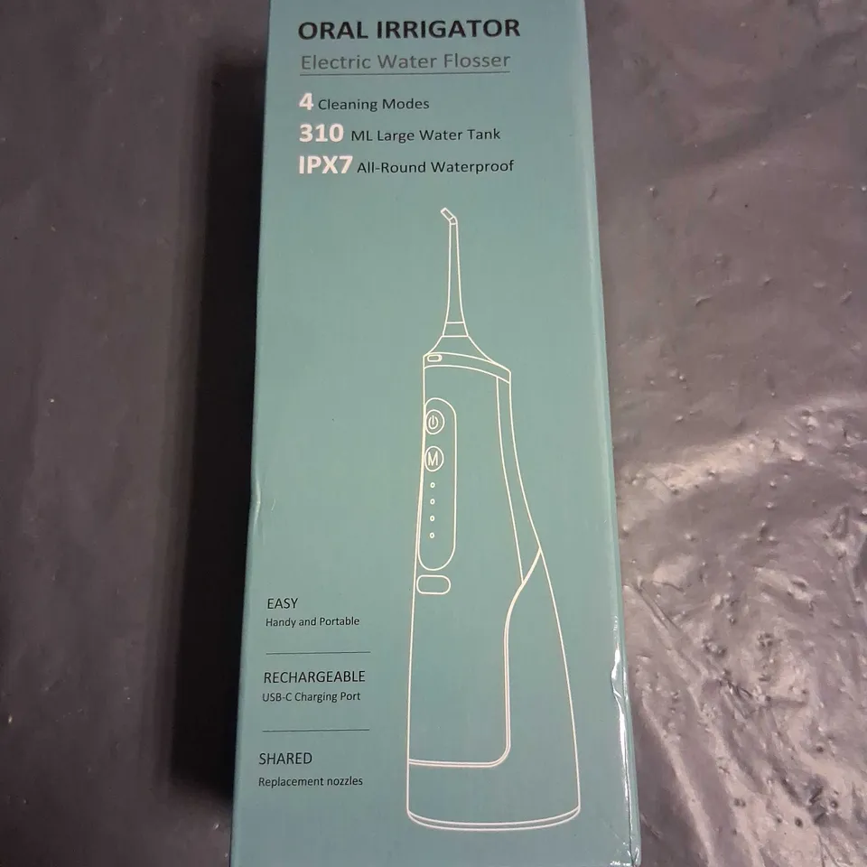 BOXED ORAL IRRIGATOR ELECTRIC WATER FLOSSER