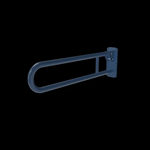 BRAND NEW BOXED LECICO BLUE DROPDOWN HINGE SHOWER SUPPORT RAIL