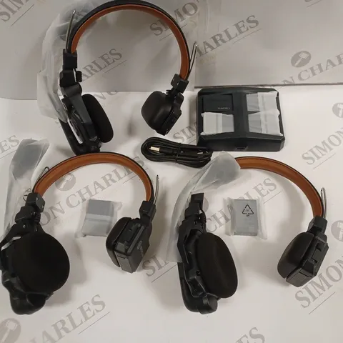 HOLLYLAND WIRELESS 3-HEADSET INTERCOM SYSTEM