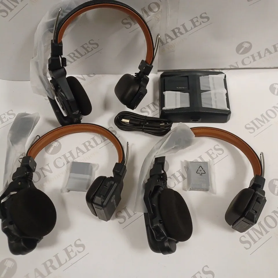 HOLLYLAND WIRELESS 3-HEADSET INTERCOM SYSTEM