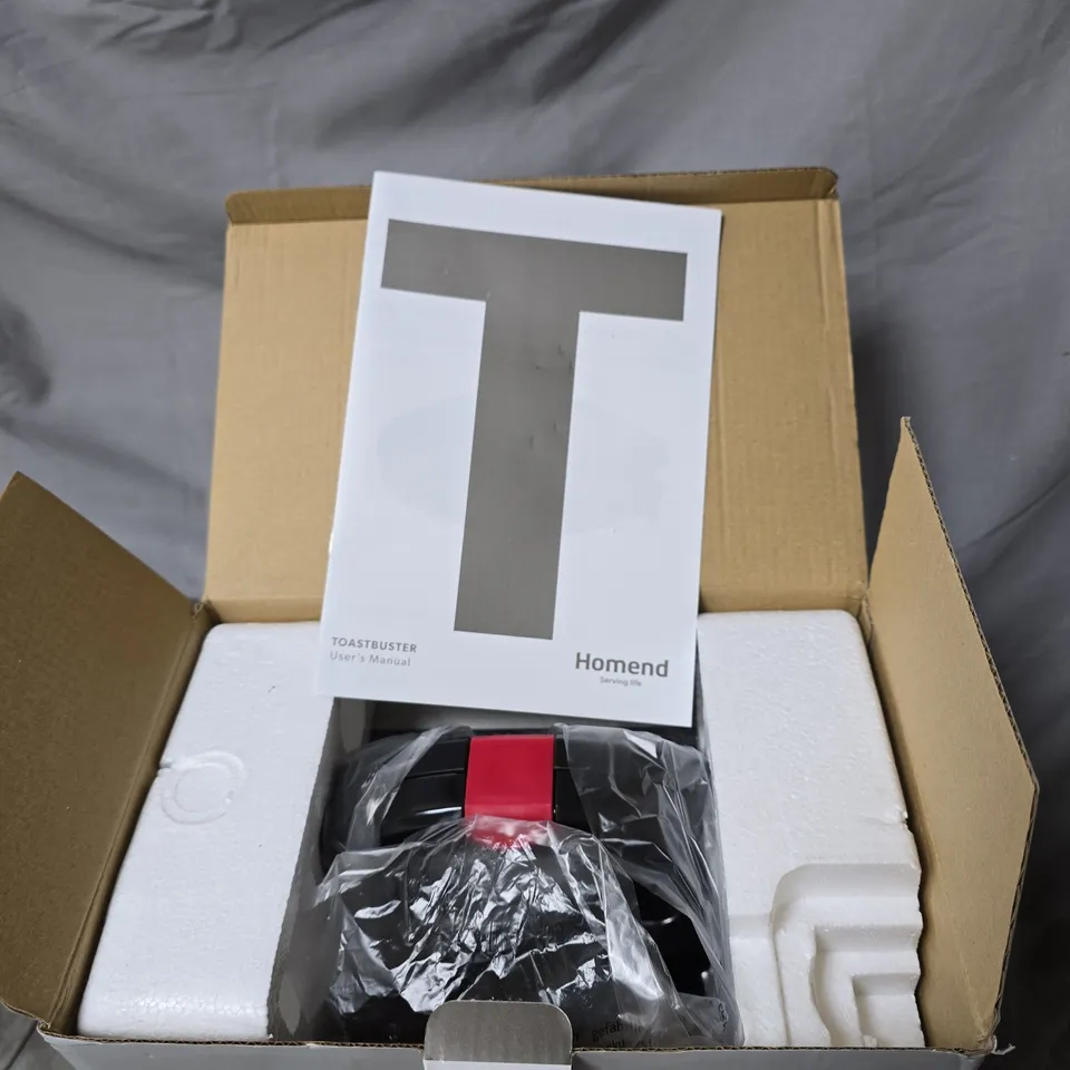 HOMEND TOASTBUSTER BOXED WITH MANUAL