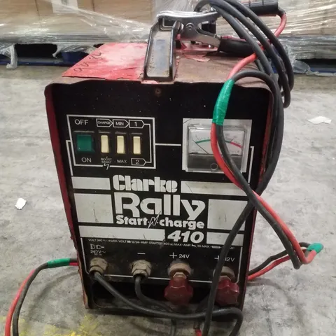 CLARKE BC410 BATTERY CHARGER & ENGINE STARTER