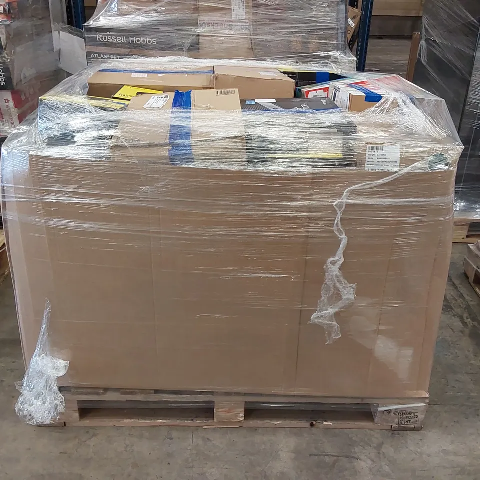 PALLET OF APPROXIMATELY 120 UNPROCESSED RAW RETURN HIGH VALUE ELECTRICAL GOODS TO INCLUDE;