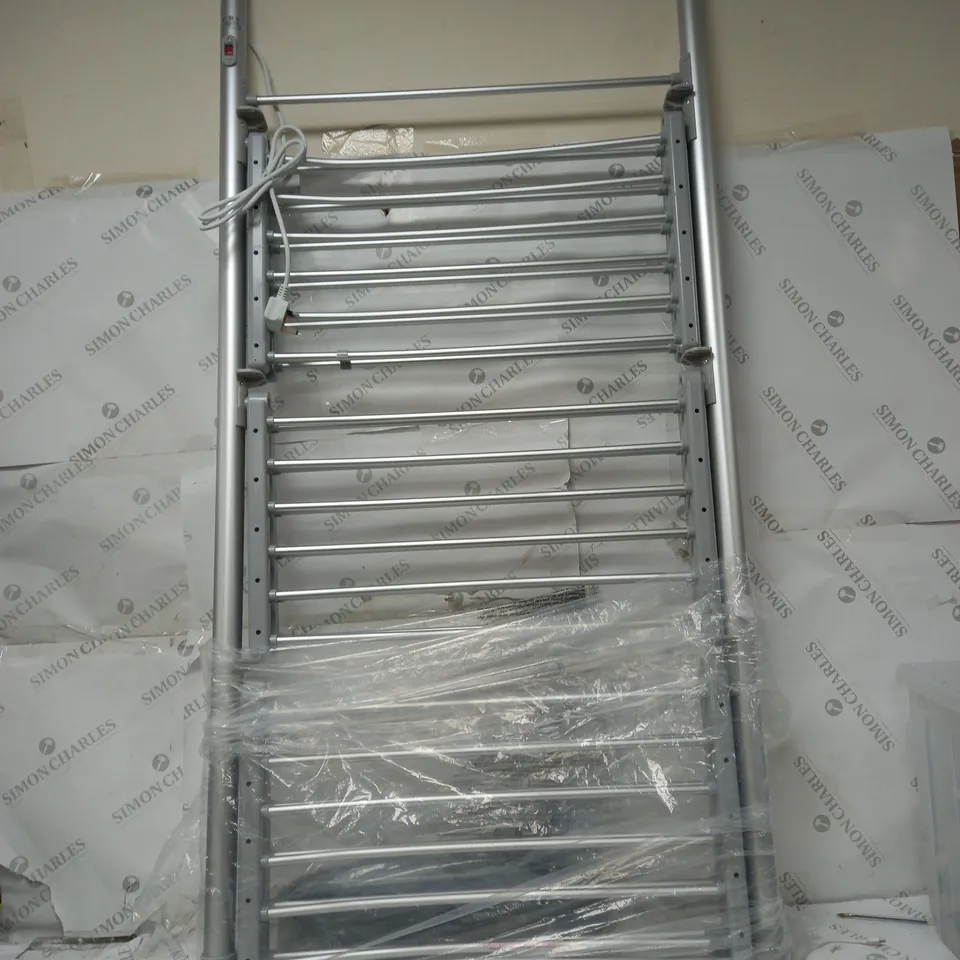 ORGANISED OPTIONS 3 TIER HEATED AIRER WITH 21M DRYING SPACE & COVER - COLLECTION ONLY