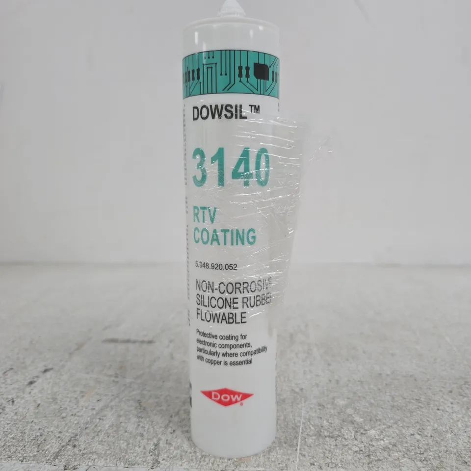 DOW RTV COATING 3140 – NON-CORROSIVE SILICONE RUBBER, TUBE