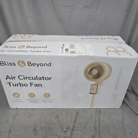 BOXED BLISS & BEYOND AIR CIRCULAR TURBO FAN