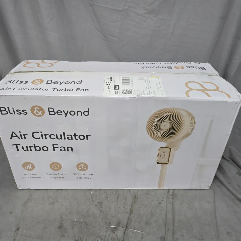 BOXED BLISS & BEYOND AIR CIRCULAR TURBO FAN