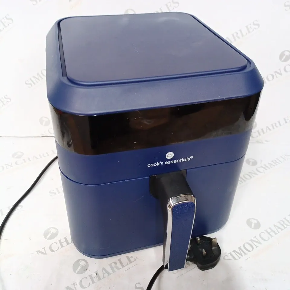 COOK'S ESSENTIALS 5.8L AIR FRYER NAVY