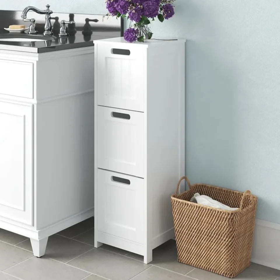 BOXED ALTON 90CM W X 45CM H X 35CM D FREE - STANDING BATHROOM CABINET (1 BOX)