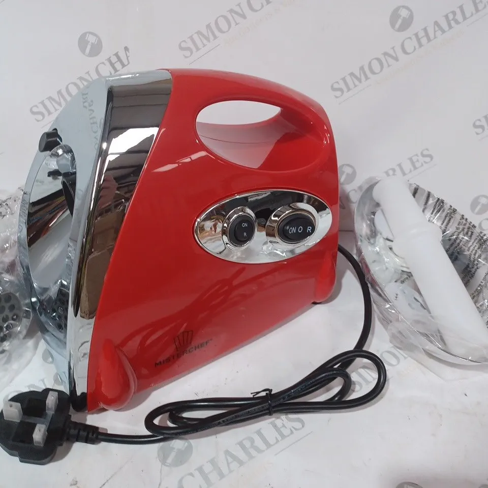 BOXED MISTERCHEF 1600W MEAT GRINDER MGB-140