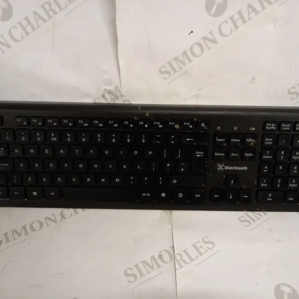 BLACKWEB WIRELESS SILENT KEYBOARD