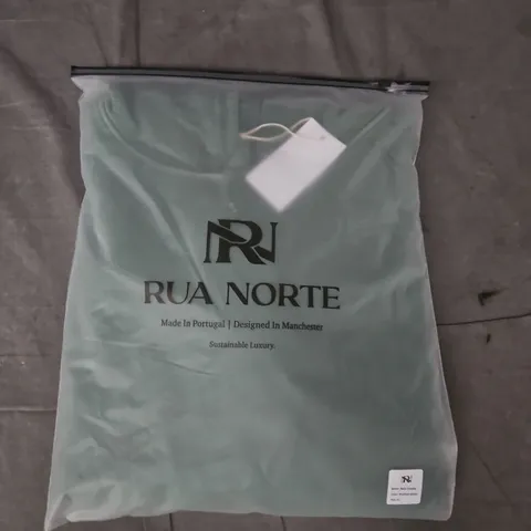 RUA NORTE BASIC HOODIE IN WASHED GREEN SIZE XL