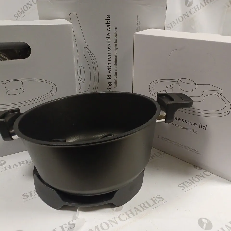 REMOSHKA MULTICOOKER WITH 3 LIDS