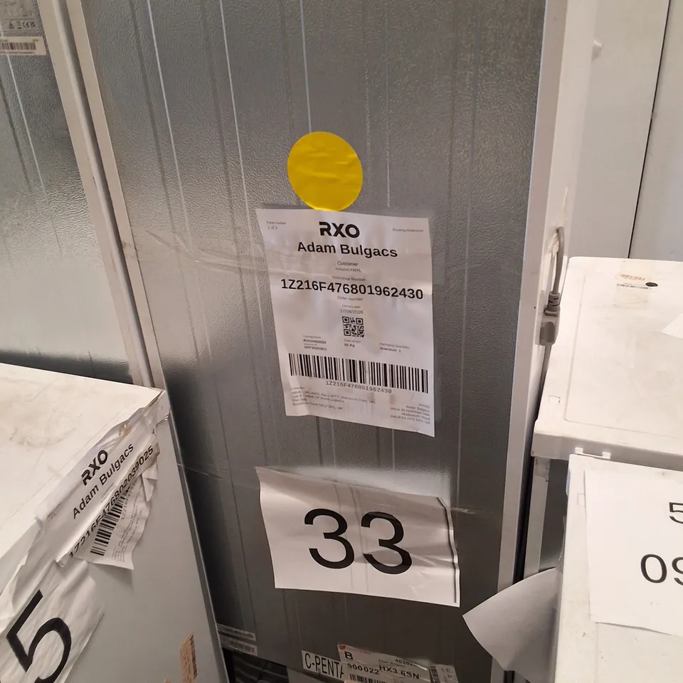 TEKNIX 55×143CM STATIC UPRIGHT LARDER 242L