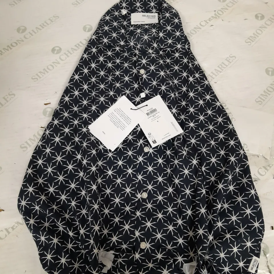 SELECTED HOMME AIR SHIRT SS - SMALL