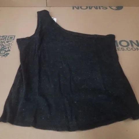 BOX CONTAINING APPROXIMATELY 62 BRAND NEW SIMPLY BE BLACK ONE SHOULDER TOPS - SIZE 22