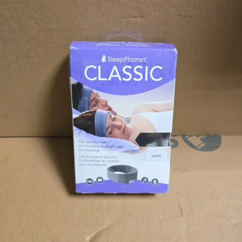 BOXED AND SEALED SLEEPPHONES CLASSIC (BLACK LARGE)
