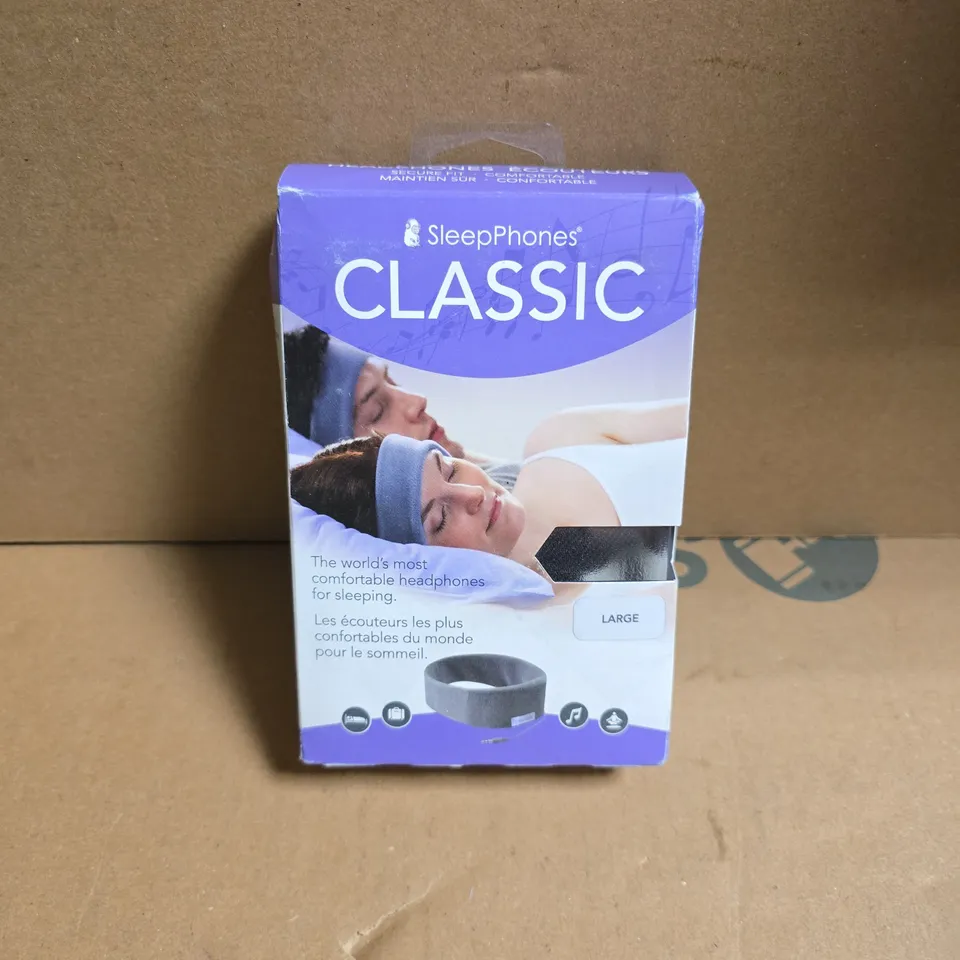 BOXED AND SEALED SLEEPPHONES CLASSIC (BLACK LARGE)