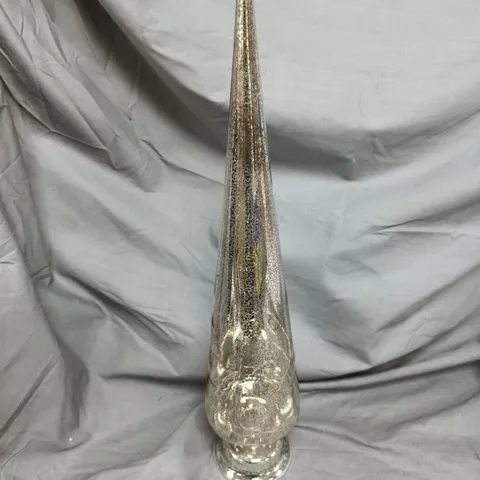 MERCURY GLASS PRE LIT TREE