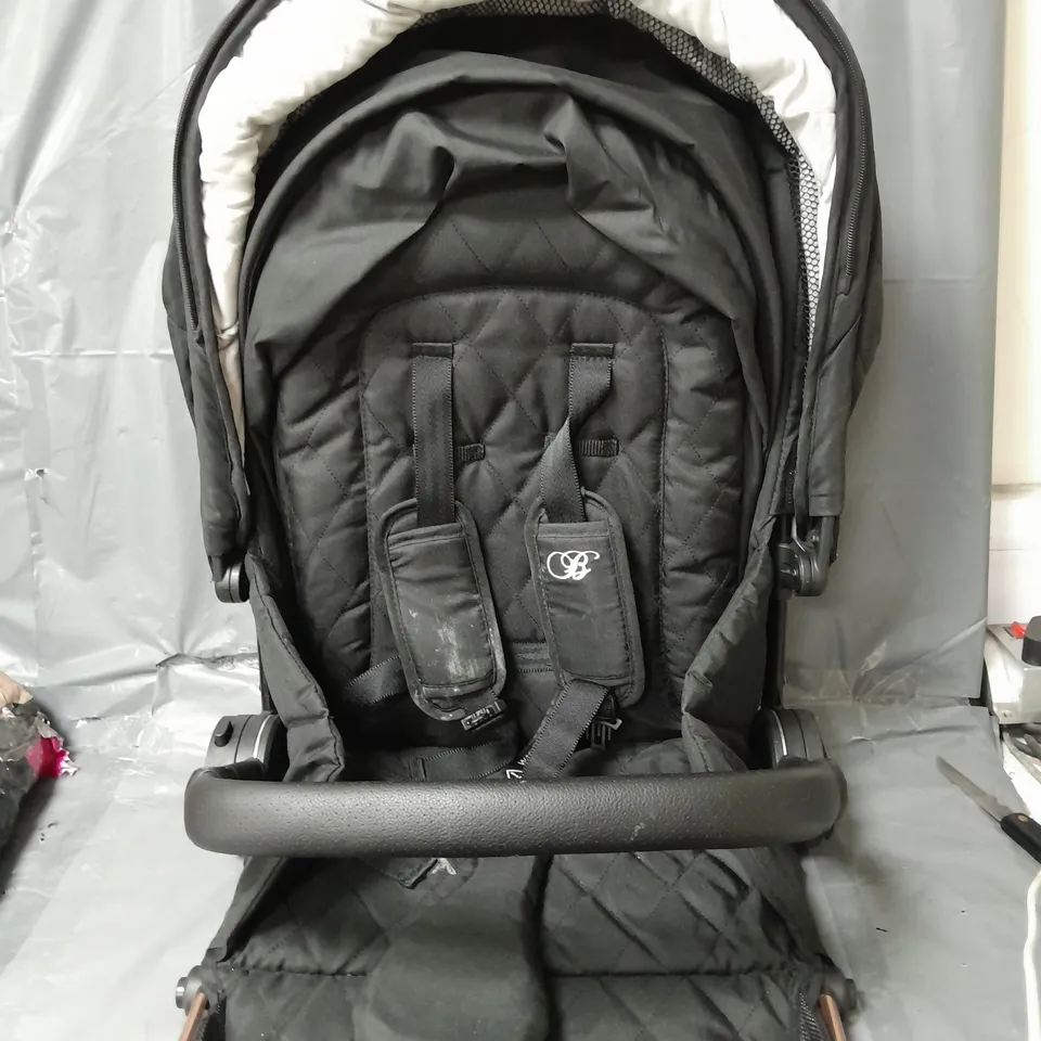 MY BABIIE MB250I BILLIE FAIERS BLACK QUILTED ISIZE TRAVEL SYSTEM SEAT ONLY - COLLECTION ONLY