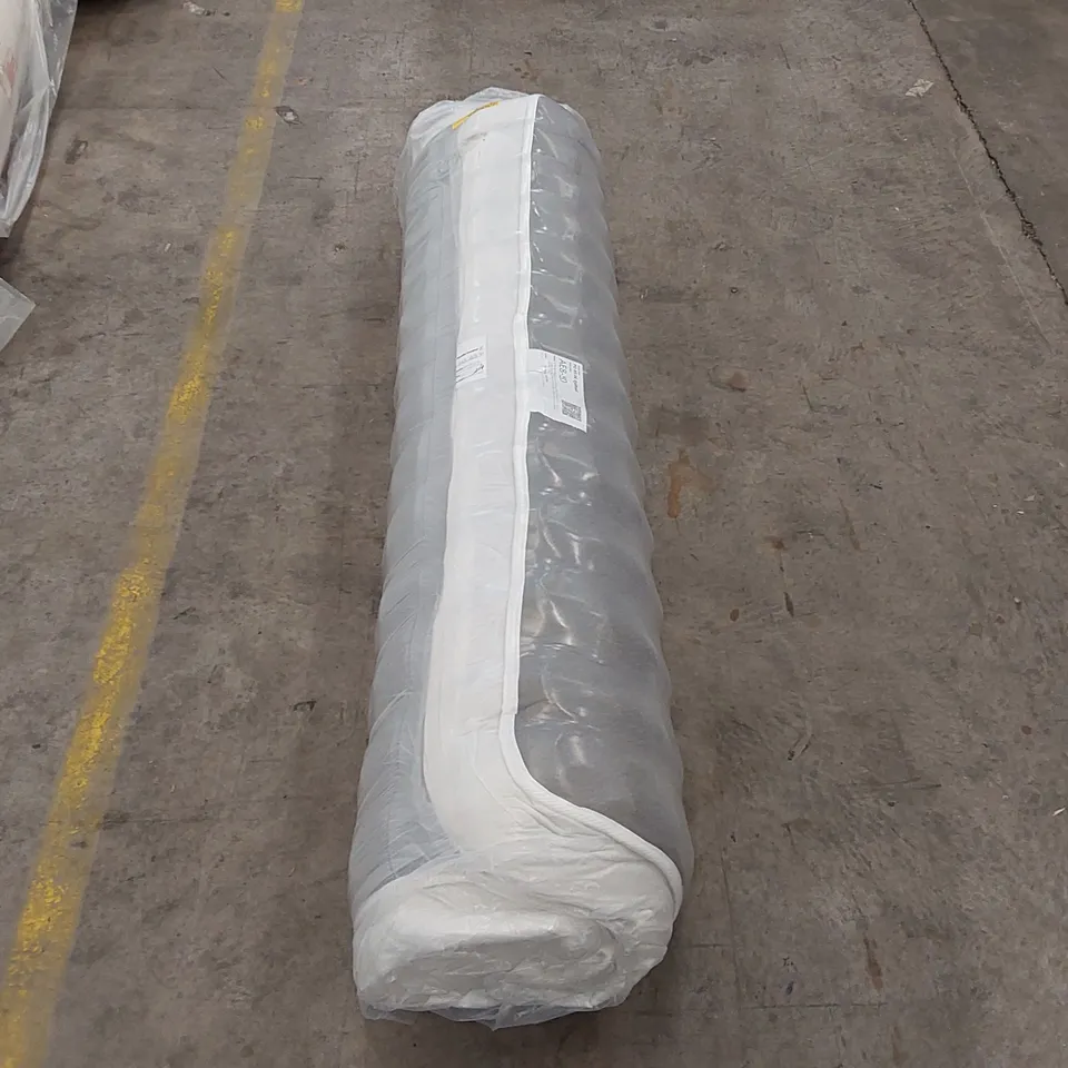 QUALITY BAGGED AND ROLLED 7 LAYER MEMORY FOAM COMFORT HYBRID BONNELL 5FT MATTRESS 