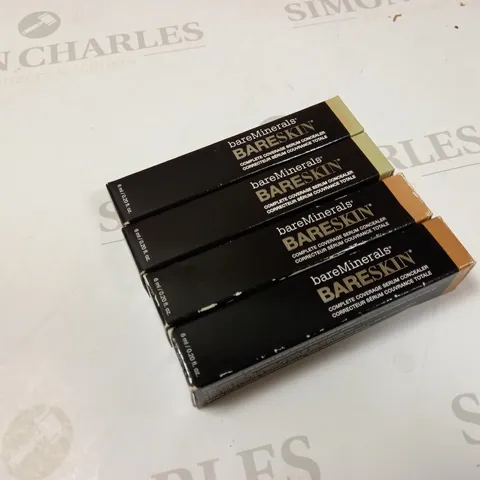 LOT OF APPROX 4 ASSORTED BAREMINERALS BARE SKIN SERUM CONCEALER