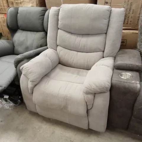 DESIGNER FABRIC RECLINER CHAIR 