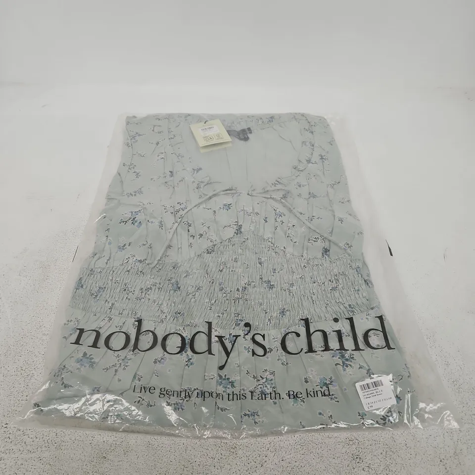 NOBODY'S CHILD FLORAL MIDI DRESS – UK 14