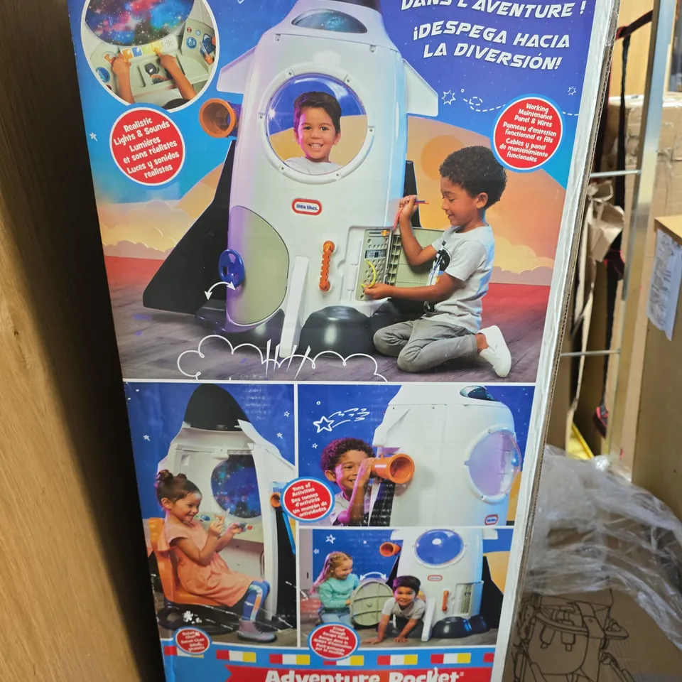 BOXED LITTLE TIKES ADVENTURE ROCKET - COLLECTION ONLY RRP £174.99