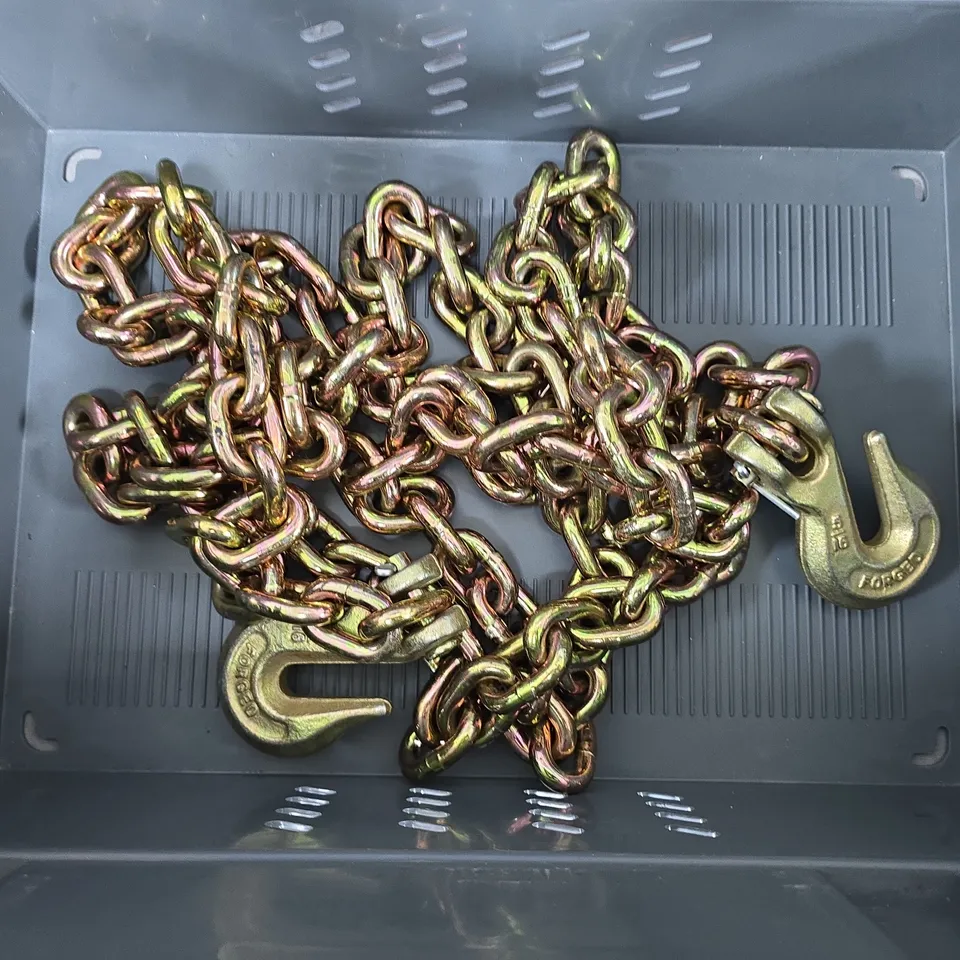Industrial Heavy-Duty Chain with Two Hooks 