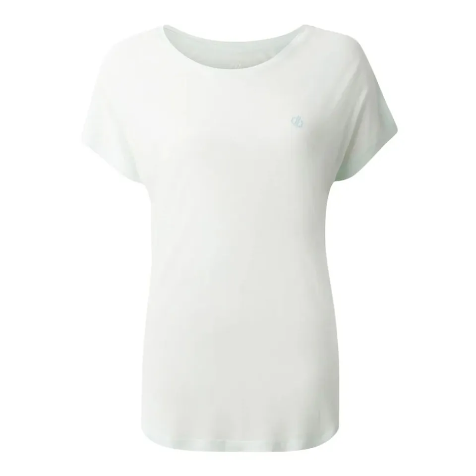 BRAND NEW DARE 2B WOMENS PERSISTING II SHORT SLEEVE T-SHIRT CHALK BLUE SIZE 12