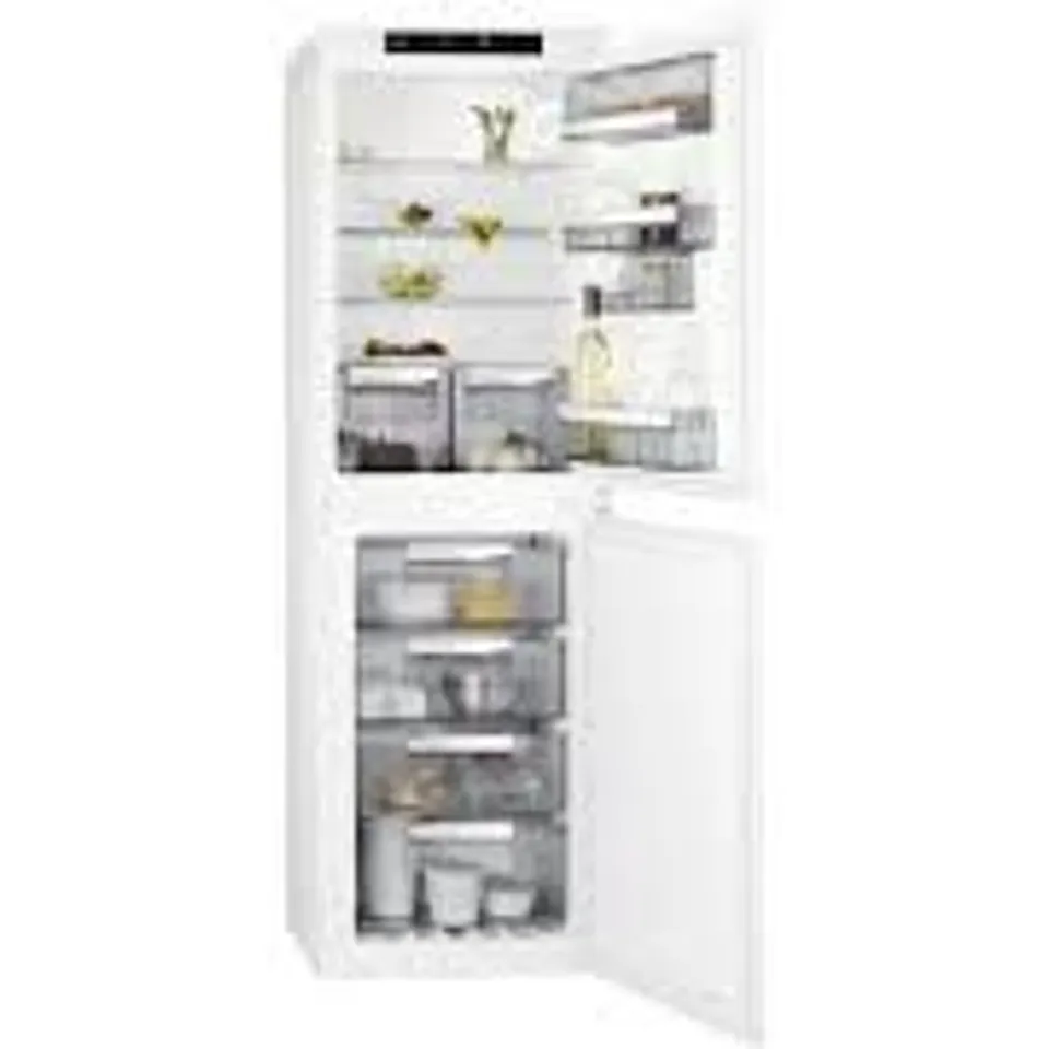 AEG INTEGRATED 50/50 FRIDGE FREEZER WHITE Model SCE818F6NS RRP £834