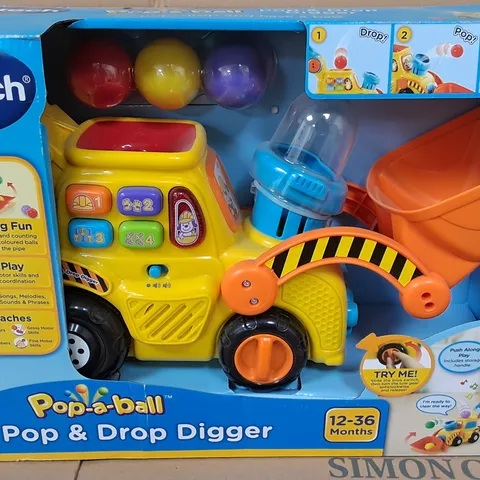 VTECH POP-A-BALL POP AND DROP DIGGER