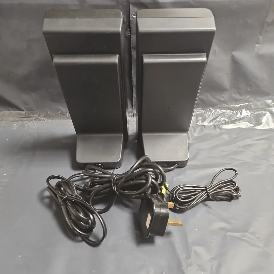 LOGITECH X-140 SPEAKERS – 2.0 PC STEREO PAIR WITH MANUAL