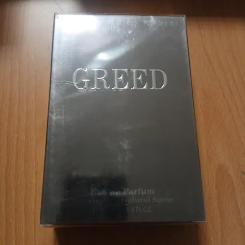 BOXED AND SEALED GREED EAU DE PARFUM 100ML