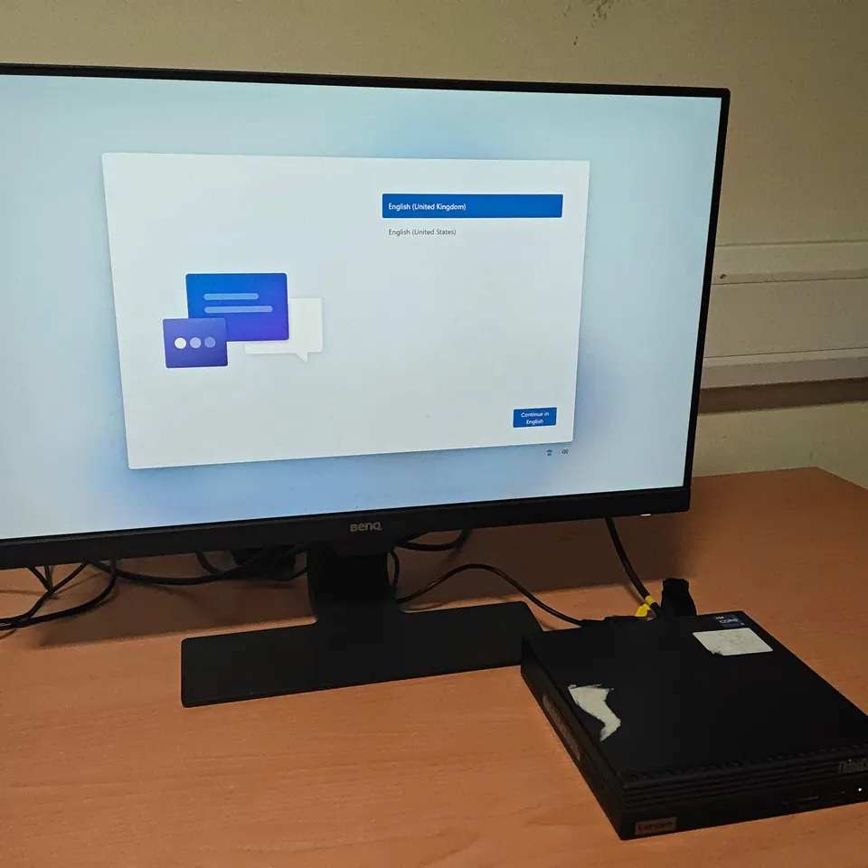 UNBOXED LENOVO THINKCENTRE INTEL I-5 11400T 16GB RAM 500GB SAMSUNG SSD DESKTOP COMPUTER 