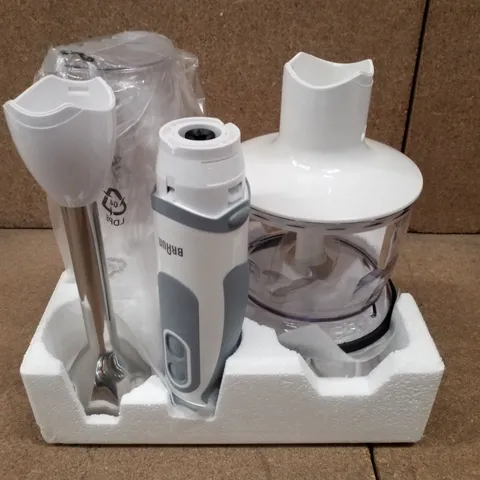BOXED BRAUN MINIPIMER 5V HAND BLENDER
