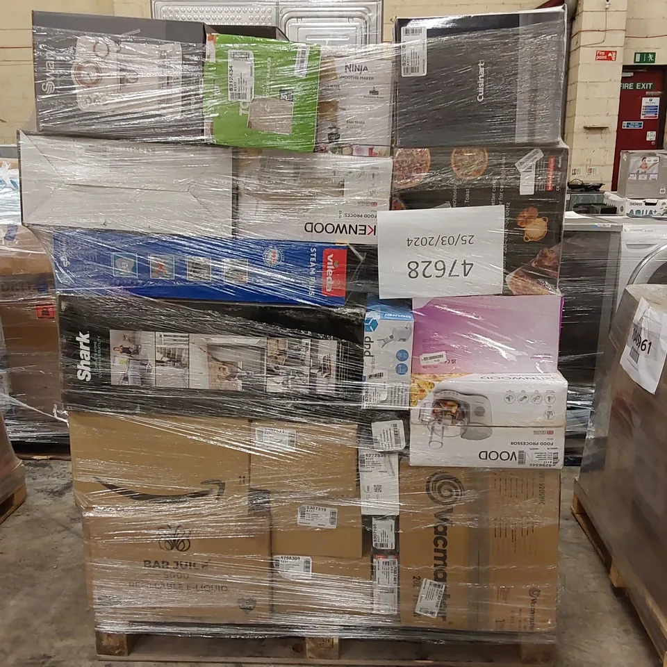 PALLET OF APPROXIMATELY 55 ASSORTED UNPROCESSED RAW RETURNS TO INCLUDE;