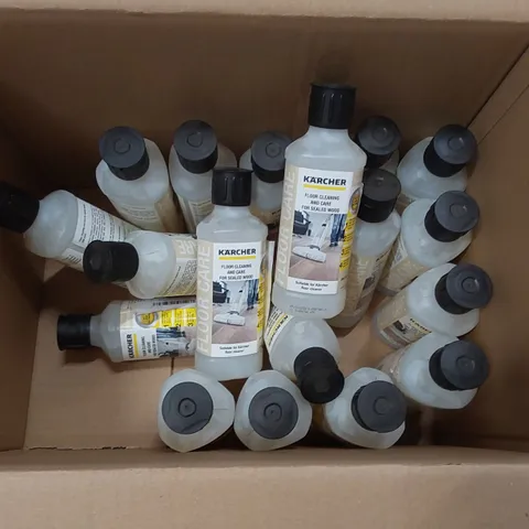 BOX CONTAINING APPROXIMATELY 17x BRAND NEW KÄRCHER FLOOR CLEANER 500ML BOTTLES (1 BOX)