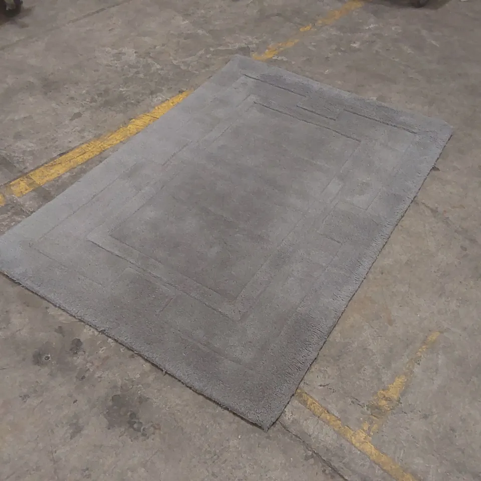 FLAIR RUGS SIERRA APOLLO 100% WOOL RUG - 110 x 160cm