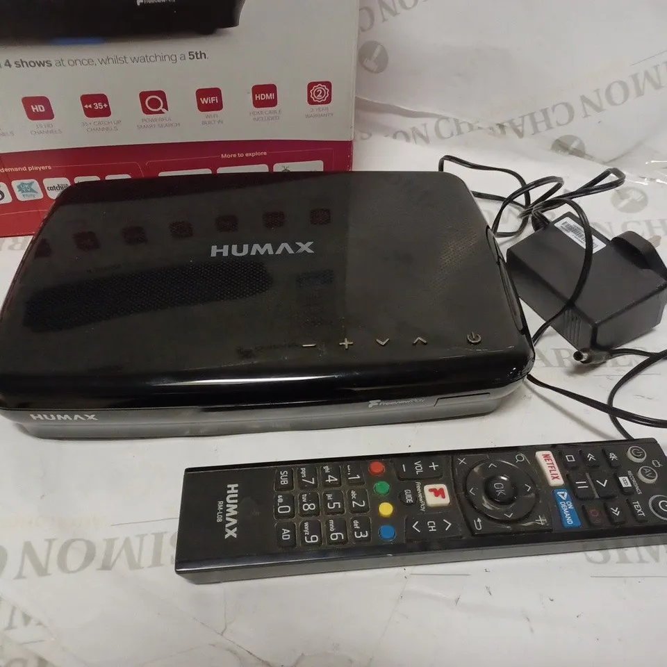 HUMAX FVP-5000T 500 GB FREEVIEW PLAY HD TV RECORDER, BLACK 
