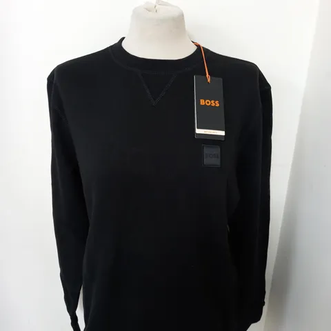 HUGO BOSS LOGO SWEATSHIRT SIZE S