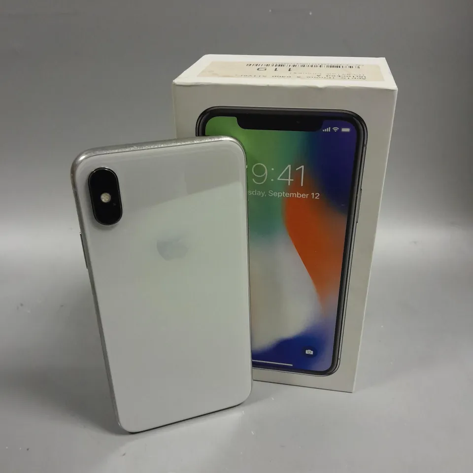 BOXED APPLE IPHONE X SMARTPHONE 