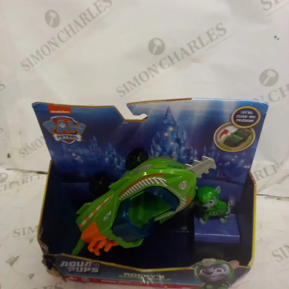 AUQA PUPS THEMED VEHICLE ROCKY  RRP £50.97