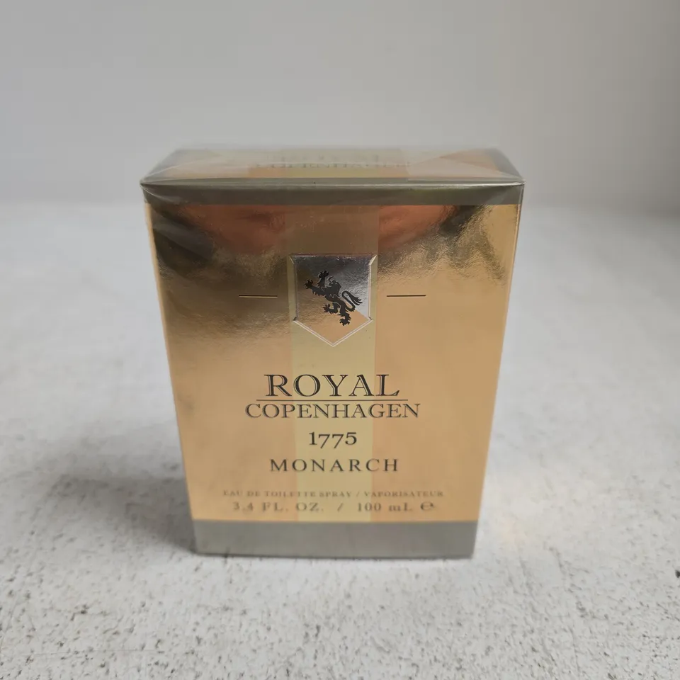 SEALED ROYAL COPENHAGEN 1775 MONARCH EAU DE TOILETTE SPRAY – 100 ML