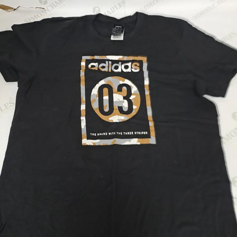 ADIDAS GRAPHIC T-SHIRT SIZE L
