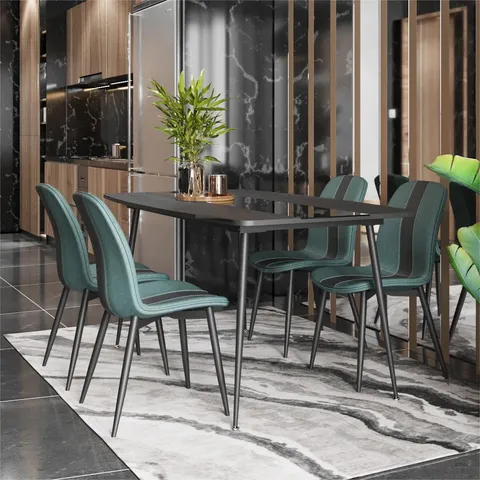 BOXED BARTHOLD 4 PERSON DINING SET 2 BOXES