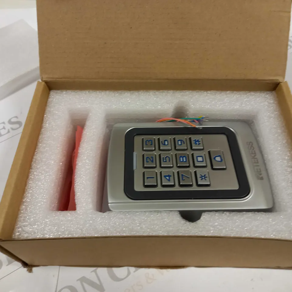 RETEKESS METAL STANDALONE KEYPAD ACCESS CONTROL BOXED