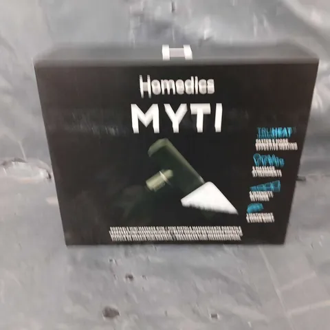 BOXED HOMEDICS MYTI PORTABLE MINI MASSAGE GUN 