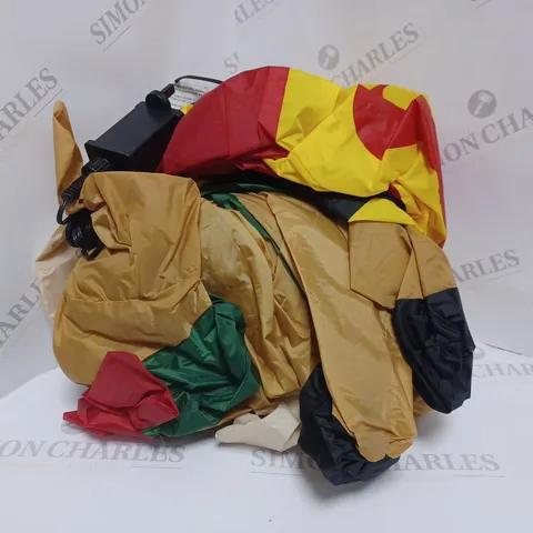 BOXED SLEIGH INFLATABLE OUTDOOR DECORATION